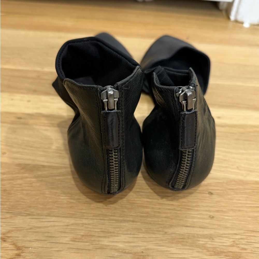 Eileen Fisher Allot Tumbled Leather Flat 7 - Picture 5 of 9